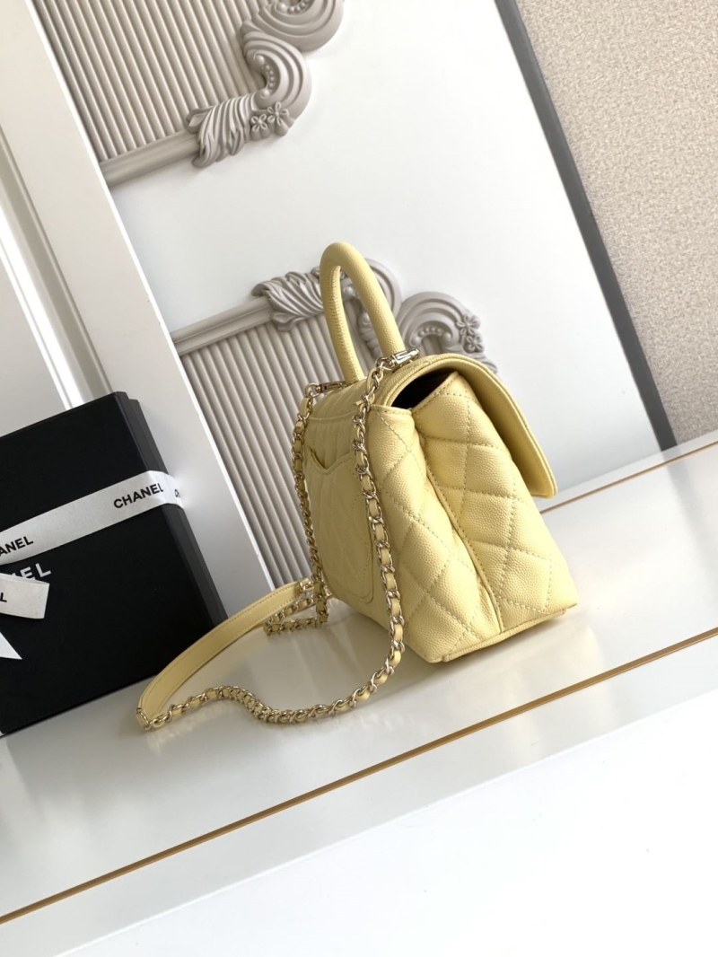 Ch**el top handle bags